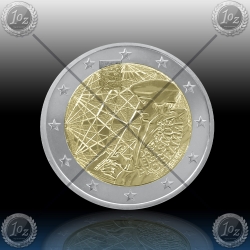2 EVRO LUKSEMBURG 2022 "ERASMUS" UNC